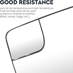 Driver Left and Passenger Right Side Power Heated Mirror Glass for 2011-2014 Ford F-150 with Rear Holder, Blind Spot Convex Side View Mirror, Replace for BL3Z-17K707-E, 4L3Z-17K707-DA