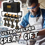Power Tool Organizer, 120LB Bearing Assemble-free Wall Mount Cordless Drill Holder Utility Racks Storage For Dewalt Milwaukee