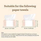 2-in-1 Car Tissue Holder & Trash Bin Organizer Cute Plush Bear/Rabbit/Capybara for Armrest Easy to Install Soft & Adorable (Bear)