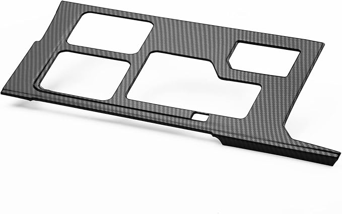 INTGET Gear Shift Panel Cover for 2022 2023 2024 2025 Toyota Tundra Accessories Carbon Fiber Center Console Gear Frame Cover for Toyota Sequoia Accessories 2025 (Gear Shift Panel)
