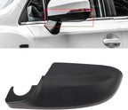 Black Shockproof Lower Mirror Cover Cap, Rearview Mirror Lower Trim Covers Replacement for Subaru Impreza Legacy Outback Ascent (Right: 91054FL21A)