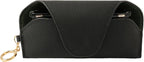 Magnetic Sunglass Holder for Car Visor, Travel Sunglasses Case with Clip for Purse, Eyeglasses Case