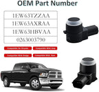 Vod_AutoParts 1ew63tzzaa Parking Assist Sensor Bumper Object Sensor 4 PCS 1EW63AXRAA Replacement for Dodge Ram 1500 Pickup 20