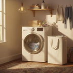 efluky Slim Laundry Basket, Narrow Laundry Hamper with Handles, Collapsible Dirty Clothes Hamper, Tall Laundry Bin for Laundr