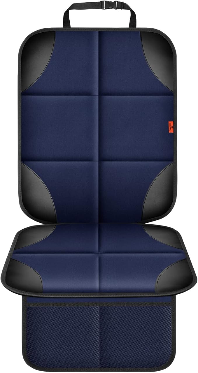 Car Seat Protector 1 Pack Car Seat Cushion Mat Thickest Padding,Waterproof 600D Fabric Car Seat Covers for Non-Slip Backing M