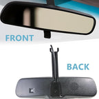 Rear View Mirror Wiring Cover, 2Pcs ABS Plastic Replacement with Impact for 1999-2007, OE# 15195146, Black Interior Mirror Wire Harness Cover Trim