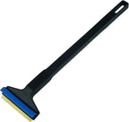 Ice Scraper Long Handle Car Ice Scraper Brass Blade 14,5 inch Ice Scraper for Car Snow Scraper Ice Scrapers for Car Windshield Original Murska from Europe (L&P A055 Black Blue)