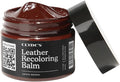 Clyde's™ Recoloring Balm | Non-Toxic Material Dye & Restorer for Furniture, Car Seats, & More | 23 Colors (Smoke Brown, 50ML)