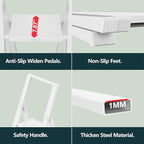 WOA WOA 5 Step Ladder for 10 Feet High Ceiling, Lightweight Foldable Ladder with Non-Slip Wide Pedals, Step Stool with Safe H