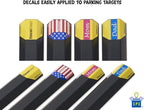 ParkingTarget 16” 1 pcs U.S.A. Garage Heavy Duty Parking Aid Car Stop Indicator Protects Car & Walls Stopper Easy Install Peel and Stick Gadget ipi-100 1 Pack, Part - 16"L x 1.25”H