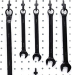 Colorstorm Pegboard Hooks Kit 500PKS Pegboard J Hook Assortment Black Peg Hooks (500 PK, Black)