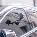 SUREWO Metal Suction Cup Car Mount for GoPro, DJI Osmo Action 3 and Most Action Cameras