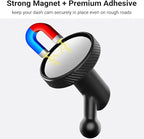 Magnetic Mount for Garmin Dash Cam,with 4 PCS Windshield Sticky,Strong Adhesive and Magnet, Compatible with Garmin Dashcam Mini 2/Mini 3/67W/57/47/Tandem and etc., Low-Profile Design