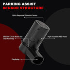 Parking Assist Sensor Compatible with Ford F150 F250 F350 F450 F550 E-150 E-250 Escape Explorer,Lincoln Navigator,Mercury Mariner,4 PCS Reverse Backup Bumper Rear Parking Sensors,OE#3F2Z15K859BA