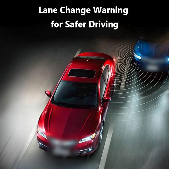 BSD Radar Monitoring Detection Kit Car Blind Spot Monitoring System Ultrasonic Blind Spot Detection System Sensor
