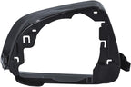 Fits For Tesla Model 3 Left Driver Side Wing Mirror Cover andMirror Frame Set Rearview Lower Holder Tray Cap Housing 2017-2020(Right side chrome)