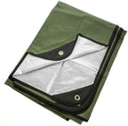 Arcturus Insulated Tarp, Reusable Heavy Duty Thermal Survival Blanket – 60x82in, Reflects 90% Body Heat, Waterproof, Windproo