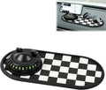 Multifunctional Car Anti-Slip Mat with 360° Rotating Phone Holder,Anti Slip Mat for Car Dashboard with Temporary Parking Numb