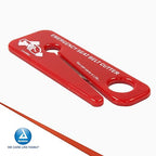 Dynarex Emergency Seat Belt Cutter - Compact 4x2" Seat Belt Cutter Made of High-Impact Plastic - Sharp Stainless Steel Blades - Box of 50 Seat Belt Cutters