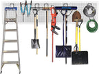 KINOMI 24 Pack Pegboard Hooks Heavy Duty Pegboard Drill Holder Power Tool Holder, Value Set, Large Pegboard Accessories and H