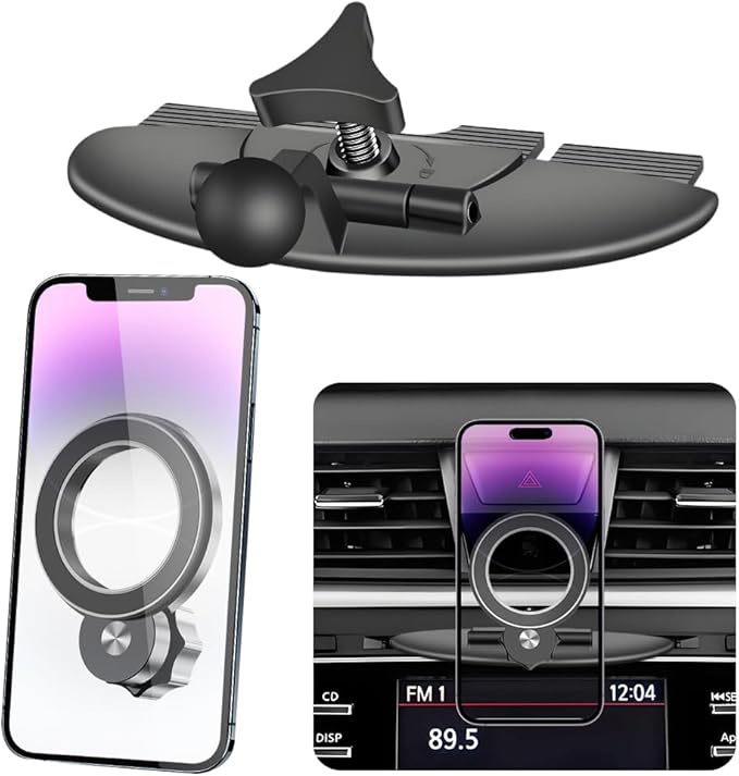 Car CD Slot Magnetic Phone Mount for Nissan Altima 2002-2018，Rogue 2008-2013，Sentra 2000-2019，Murano 2003-2014,Pathfinder 2013-2021 Interior Accessories Cellphone Holder Magnet Stand Mobile Cradle