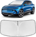 for Chevrolet Equinox EV SUV 2024 2025 2026 Windshield Sun Shade - 4 Layers for Front Windows Shade Cover Custom Fit Chevy Equinox EV Not for Gasoline Equinox 250T Shade Blocks UV Rays Car Accessories