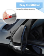 Voodonala for Toyota 4Runner 2017-2023 Side Rearview Mirror Cover Compatible with Toyota 4Runner 2017-2023 (Black)