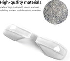 Voodonala for Charger Rearview Mirror Cover Decoration Trim for 2010-2020 Dodge Charger, White ABS 2pcs