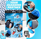 Cleaning Gel for Those Hard to Reach Places, Automotive Cup Holder Electronic Keyboard Office, Slime Gel Cleaner Dust Crumb R
