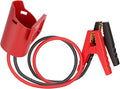 Jumper Cables for Car with Adapter Compatible with Milwaukee M12 12V Batteries, Silicone Wire 8AWG 2FT Alligator Clips Automotive Jump Starter Jumper Cables for Jump Starting Car or Tool Batteries