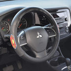 BDK Superman Car Steering Wheel Cover - Officially Licensed Warner Brothers Product, Fits Most Steering Wheels Between 14.5 to 15.5 Inch