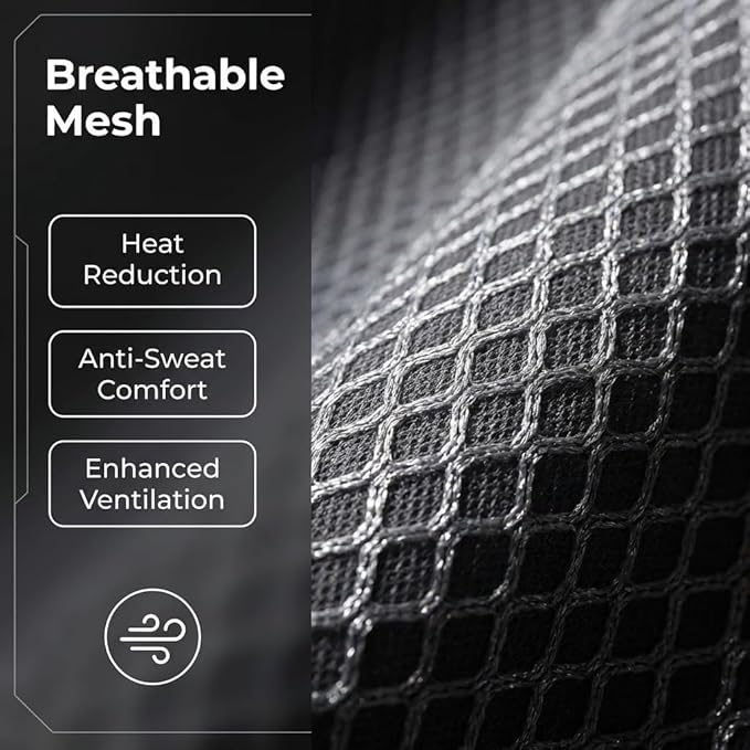 Beaded Car Seat Cover – Wooden Bead Massage Support with Breathable Cooling Mesh – Universal Fit for Sedan, SUV & Truck (1 Pa