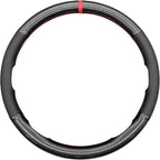 MEWANT Hand Stitch Steering Wheel Cover for Chevy Silverado 1500 Carbon Fiber Hive Embossed Faux Leather Steering Wrap
