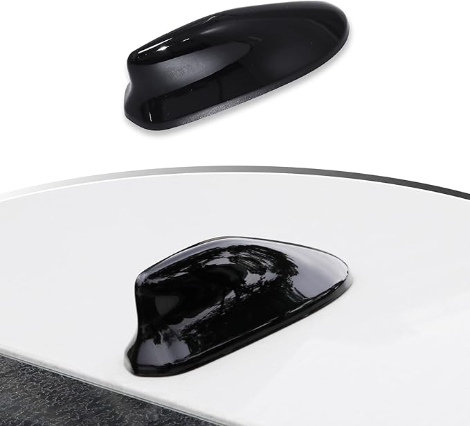 YINGTUU for Honda Accord 2018 2019 2020 2021 2022 Accessories Car Antenna Toppers Car Shark Fin Cover Decoration Exterior Trim Bright Black