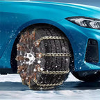 10 Piece Set Tire Chains,Snow Chains For Car SUV Pickup Trucks(175-275mm),Adjustable Universal Emergency Anti-Skid Thickening