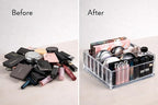 Makeup Organizer for Eyeshadow Palette Organizer, 8 Section Divided Makeup Palette Holder for Vanity Drawer Countertop