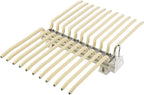 Pull Out Clothes Rail Extendable Wardrobe Rail Tube Rod - Steel Pull Out Pants Rack Pants Hanger Bar 22 Arms, Extendable Clos