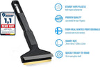 Car Ice Scraper Brass Blade - Fast, Effortless, efficient & Easy - Brass Ice Scrapers for Car Windshield Ice Scraper - Brass Ice Scraper for Car - Original Murska from Europe - Winter A053 Black Gray