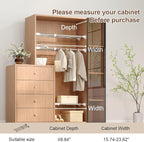Hershii Closet Tension Shelf & Rod Expandable, Adjustable Storage Rack Metal Organizer DIY Divider Separator for Cabinet Ward
