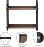 HNRLOY Bathroom Counter Organizer,Bathroom Countertop Organizer,Counter Shelf,Countertop Storage,Organization and Storage,Mak