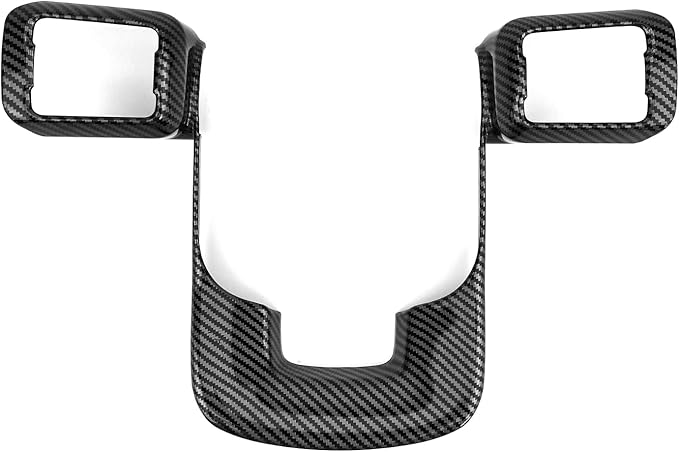 YOUTOOCAR Steering Wheel Cover Trim Compatible with Hyundai Santa Fe 2024-2026 Hyundai Palisade 2026 Hyundai IONIQ 9 Accessories (Carbon Fiber Pattern)