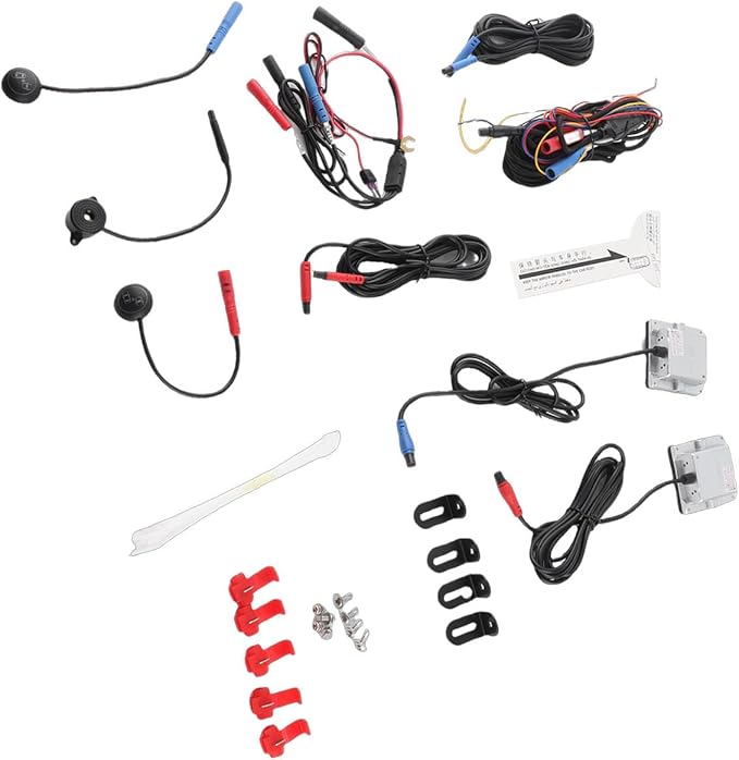12V Blind Spot Detection Monitor System Kit BSD Sensor Superior Lane Change Alert ABS LED IP67 for AllWeather Driving