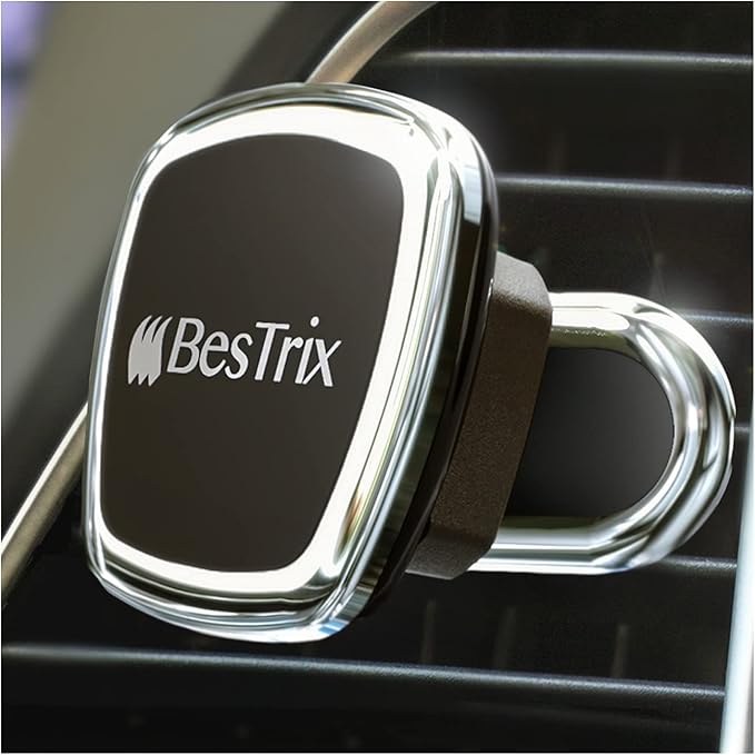 Bestrix Magnetic Phone Car Mount Magnetic Car Cell Phone Holder | Magnet Car Phone Holder Compatible with All Smartphones
