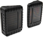 Raxiom Smoked LED Tail Lights Set Assembly Iconic Styling Fits Jeep Wrangler JK 2007-2018