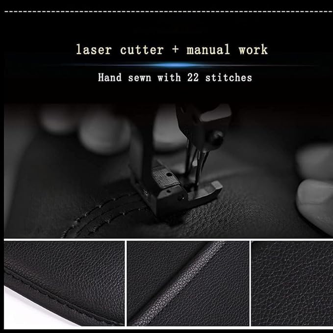 2 Pack PU Leather Premium Car SeatBack Organizer Travel Accessories Kick mats Back seat Protector and Cup Holder Holder Universal Use Seat Covers (23×17 in)