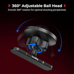 SMALLRIG Magnetic Phone Mount Gym for iPhone 17/16/15/14/13 Series, Adjustable Phone Holder Gym for Huawei, for Samsung, for Xiaomi, Double-Sided Magnetic Design - 5460