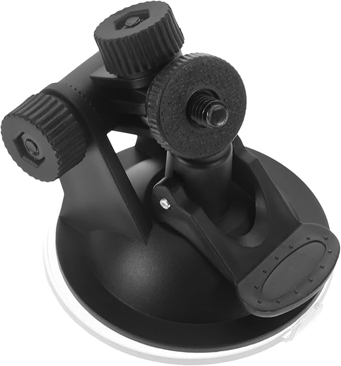 Angoily Vehicle Camera Cup Mount Screw Dashcam Holder for Windshield and Dashboard Use Design
