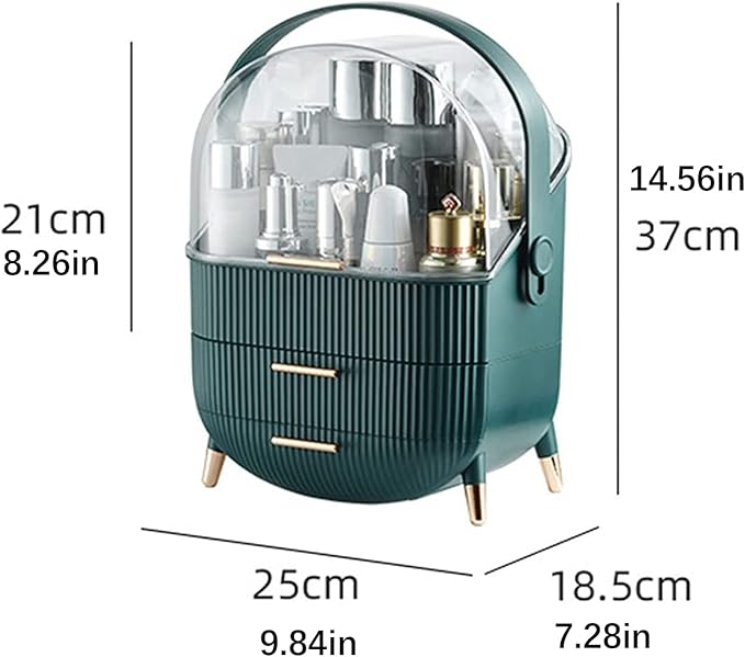 organizer,makeup organizer, Makeup Storage ，Skincare Organiser ， Cosmetic Display Boxes, Waterproof Dustproof Organizer with 