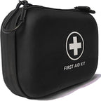 First Aid Kit 196 Piece Waterproof Hard Shell Portable Medical Kit for Home, Camping, Cars, Hiking, Travel, Outdoor, Adventur