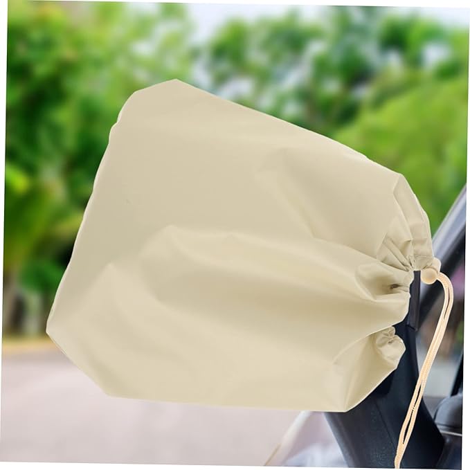 Alipis 4pairs Rearview Mirror Covers Windproof and Snowproof for Cars, Fit Material for Weather